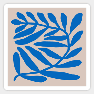 Matisse Inspired Leaf 02 Sticker